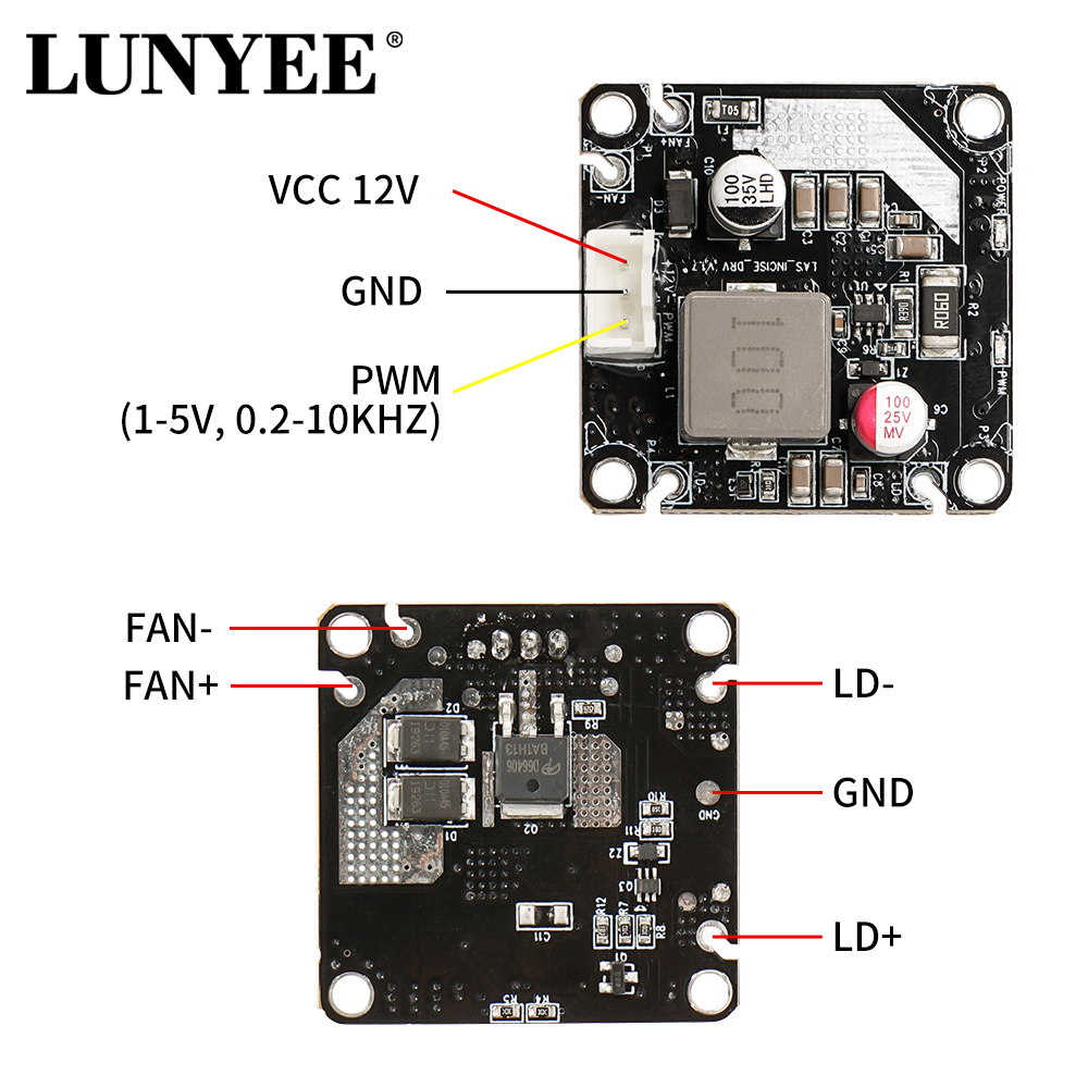 Industrial Handheld Laser Engraver - レーザー彫刻機,10w,12v,24v,彫刻機ヘッド,木製作業ツールおよびアクセサリー用のレーザードライバー
