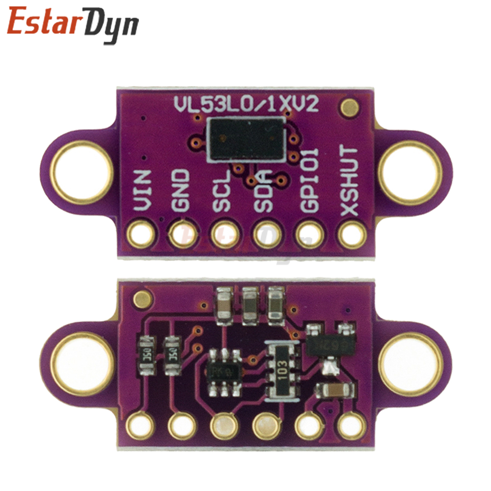 Industrial Laser Sensor - Estardyn VL53L0X 飛行時間方式 (ToF) レーザー測距センサー ブレークアウト