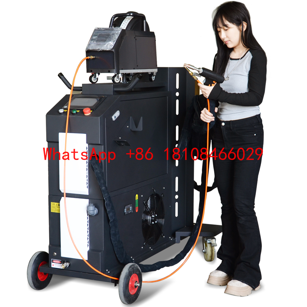 Industrial Handheld Laser Welder - ヘビーデューティー3000W水冷式ファイバーレーザー溶接機、産業製造用CNCハンドヘルド金属レーザー溶接機