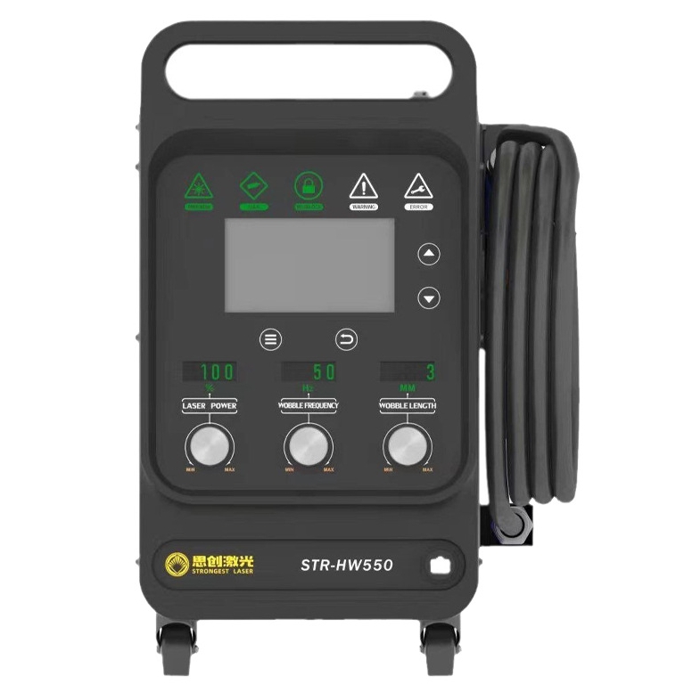 Industrial Handheld Laser Welder - STR-HW550 1500W産業用レーザー溶接機 - 鋼材用ヘビーデューティー冷媒冷却式ハンドヘルドシステム