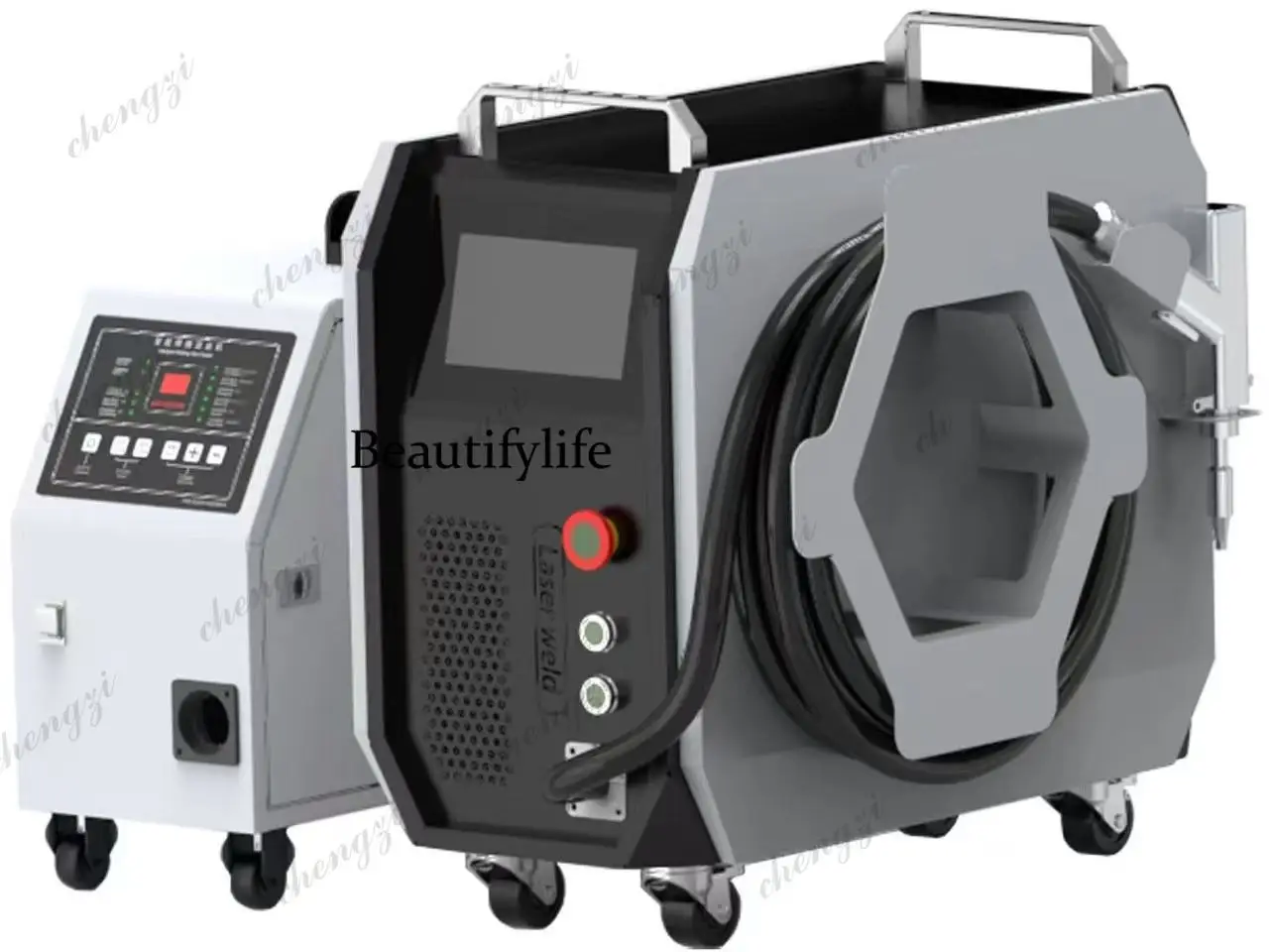 Industrial Handheld Laser Welder - K182工場直送 空冷式ハンドヘルドレーザー溶接機 シートメタル用 工業用自動高精度ポータブル溶接機器