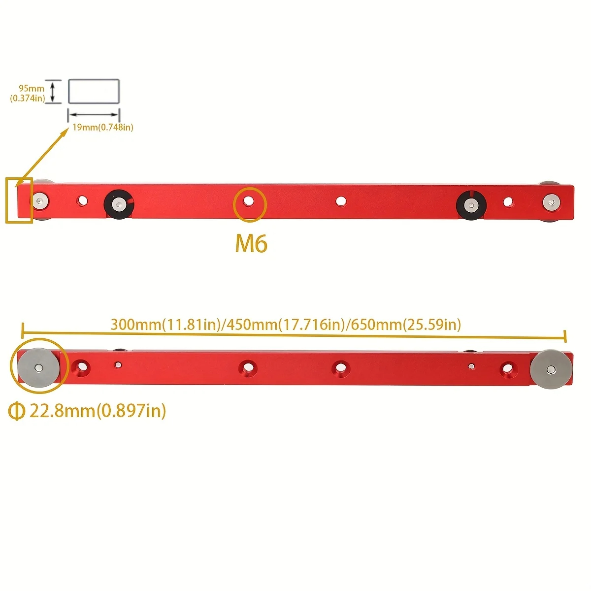 1Pc T トラックスロットマイターバースライダーテーブルソ - Aluminum T-Slot Profile のレビューと価格