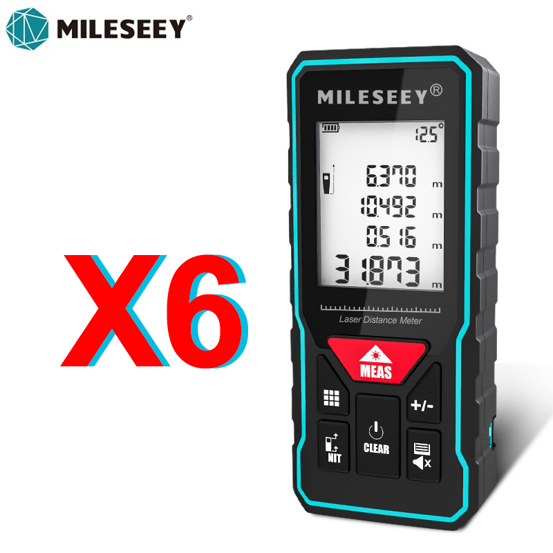 MILESEEY レーザー距離計 X5 レーザーテープメータ - Industrial Laser Rangefinder のレビューと価格