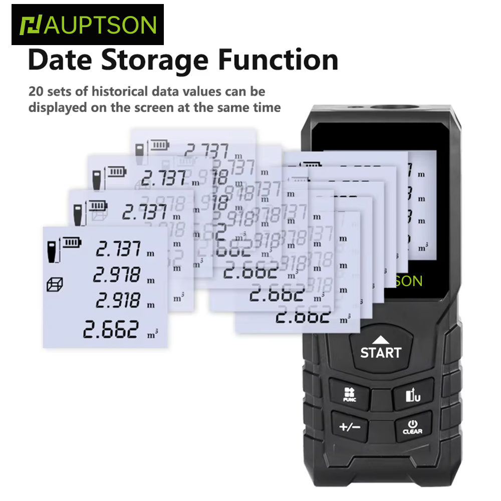 HAUPTSON 70/100 メートルレーザー距離計距離計 - Industrial Laser Rangefinder のレビューと価格