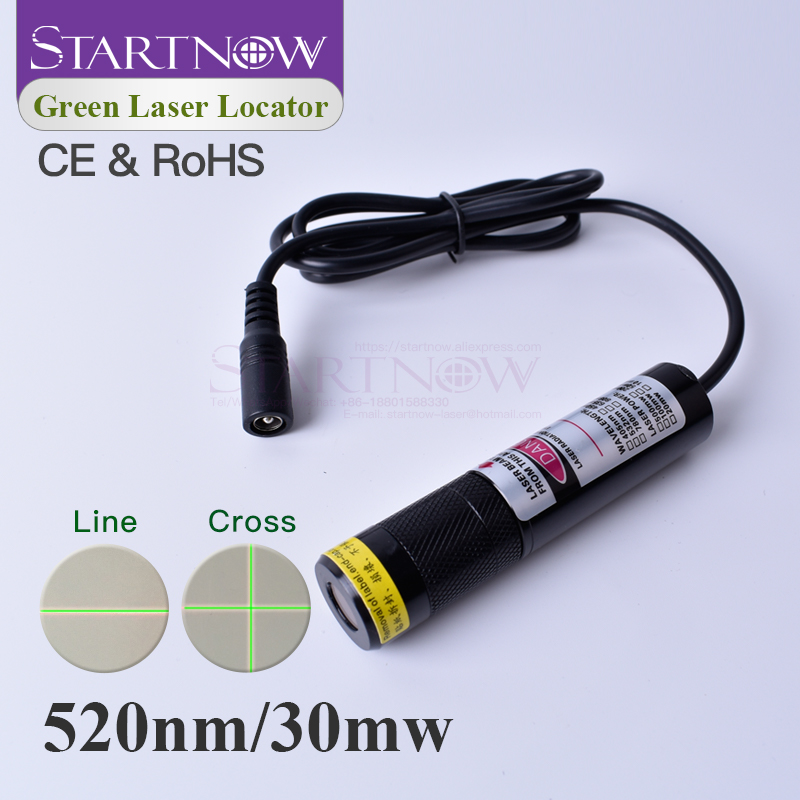 グリーンポジショナー 520nm 30mw レーザーグリーン - Industrial Laser Line Generator のレビューと価格