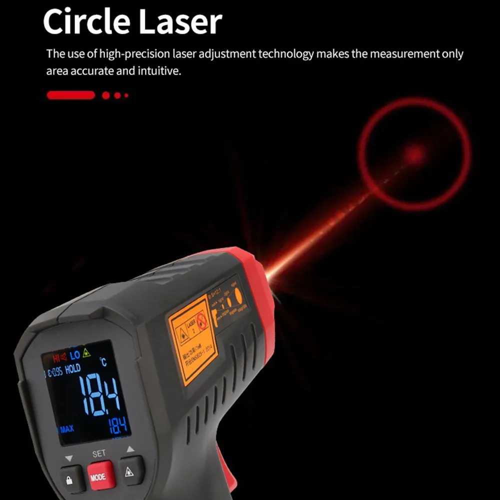 UNI-T UT306S UT306C デジタル温度計 レー - Industrial Laser Sensor のレビューと価格