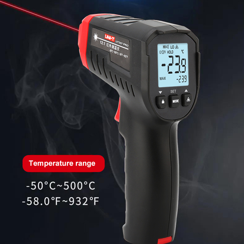 UNI-T UT306S UT306C デジタル温度計 レー - Industrial Laser Sensor のレビューと価格