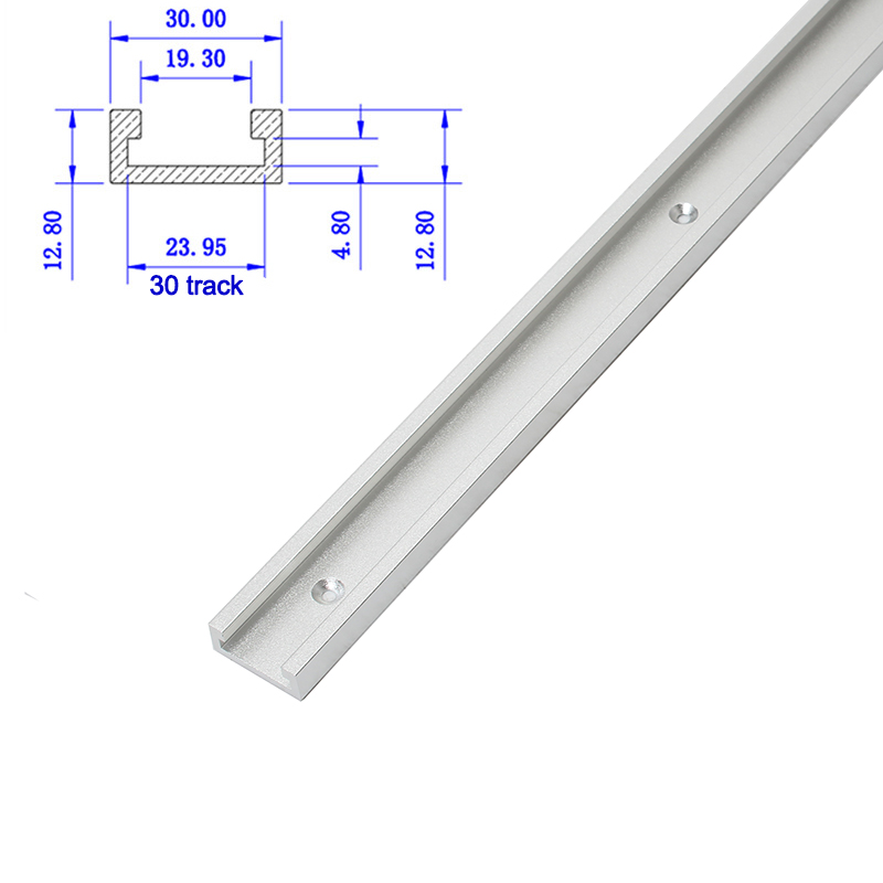 1Pc 19/30/45/75 タイプ T トラック T ス - Aluminum T-Slot Profile のレビューと価格