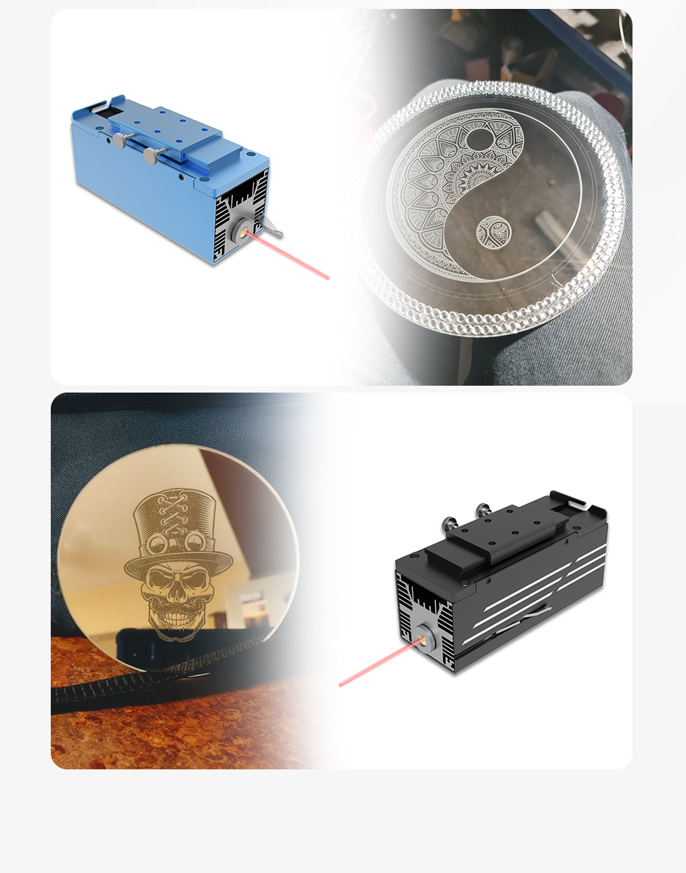 Twotrees-レーザー彫刻機TTS-55,wi-fi,1 - Industrial Laser Sensor のレビューと価格