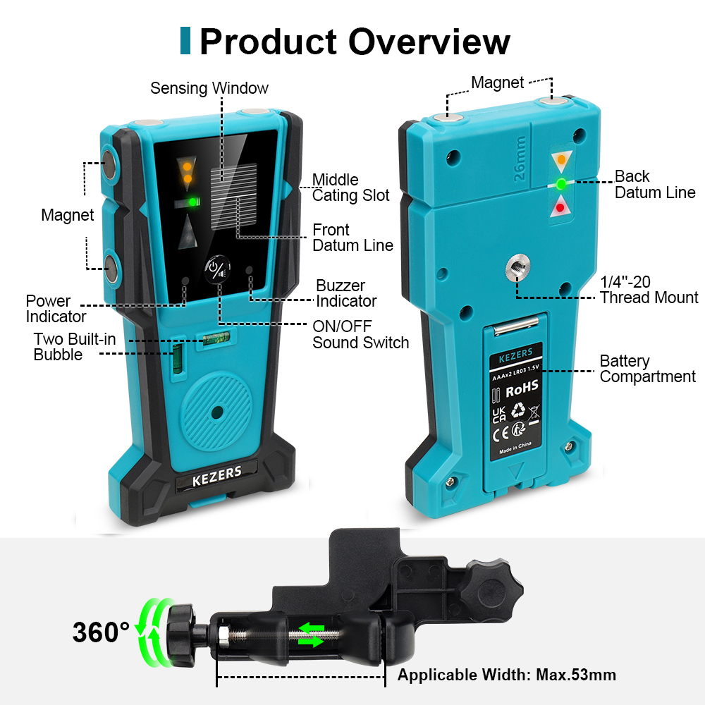 KEZERS -緑色レーザーレベル検出器,KL4D-05G/ - Industrial Laser Sensor のレビューと価格