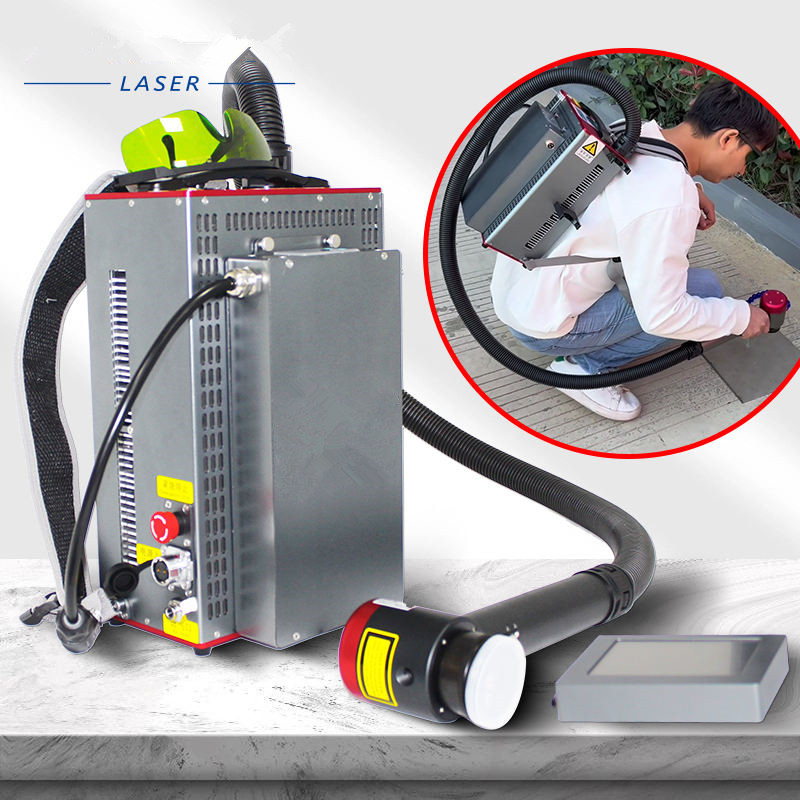 バックパックポータブル型ハンドヘルドレーザークリーナー錆除去 - Industrial Laser Rust Removal Machine Price のレビューと価格