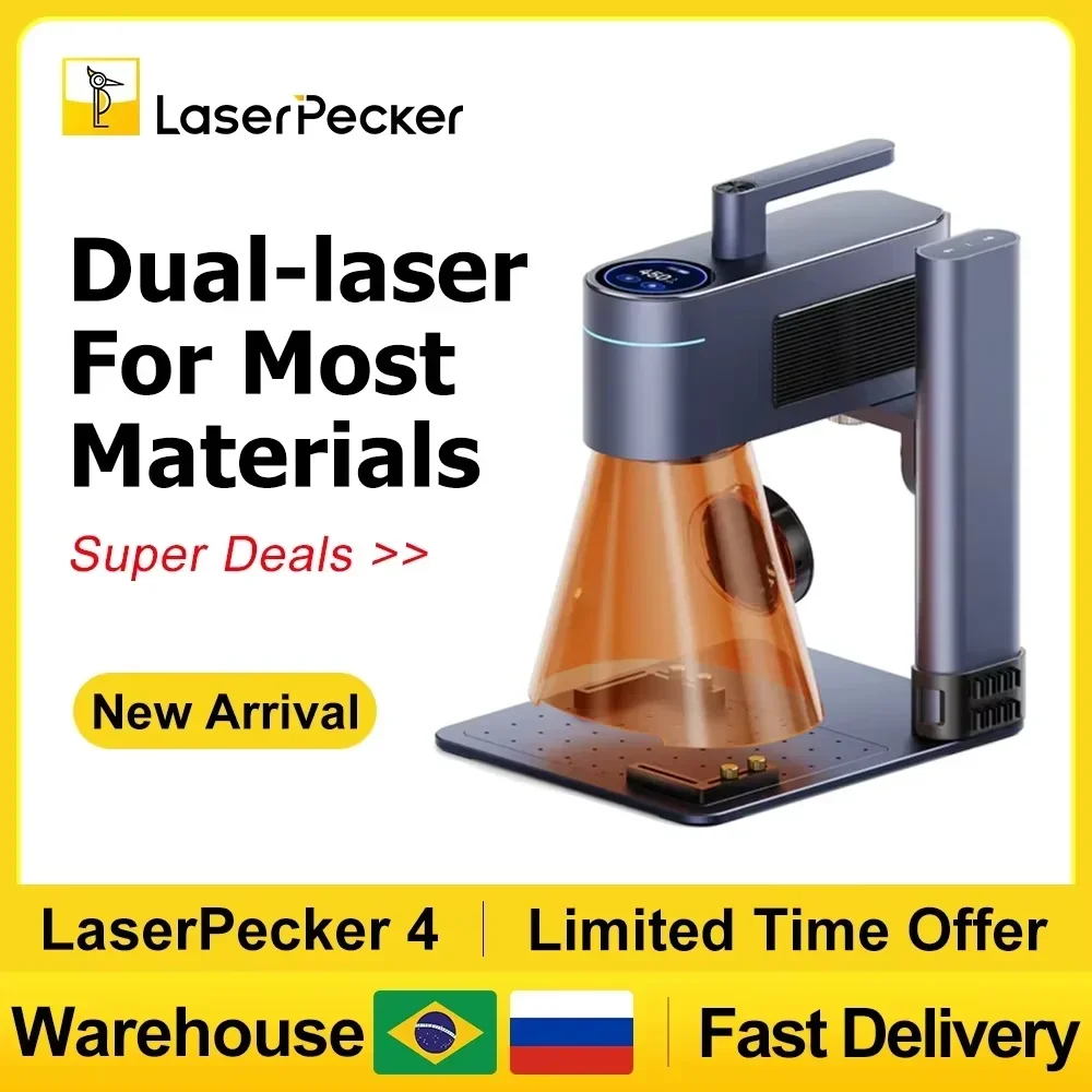 LASERPECKER 4 LP4 レーザー彫刻機すべての材 - Industrial Handheld Laser Engraver のレビューと価格