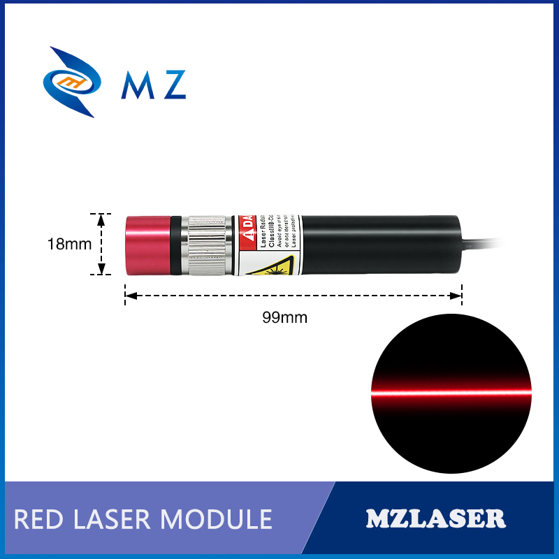 パウエルレンズ調整可能な焦点距離 D18mm 650nm 2 - Industrial Laser Line Generator のレビューと価格