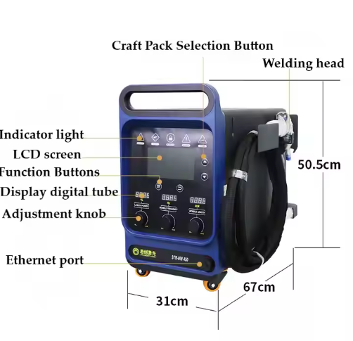 900W産業用ハンドヘルドレーザー溶接機STR-HW350空 - Industrial Handheld Laser Welder のレビューと価格