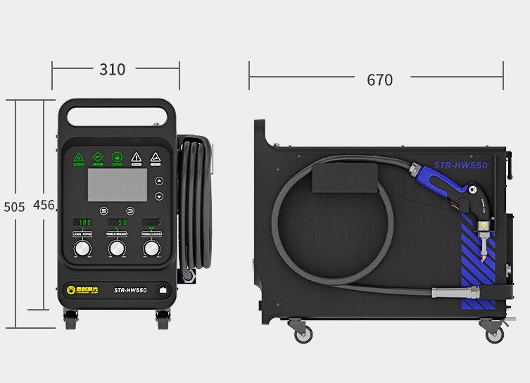 900W産業用ハンドヘルドレーザー溶接機STR-HW350空 - Industrial Handheld Laser Welder のレビューと価格