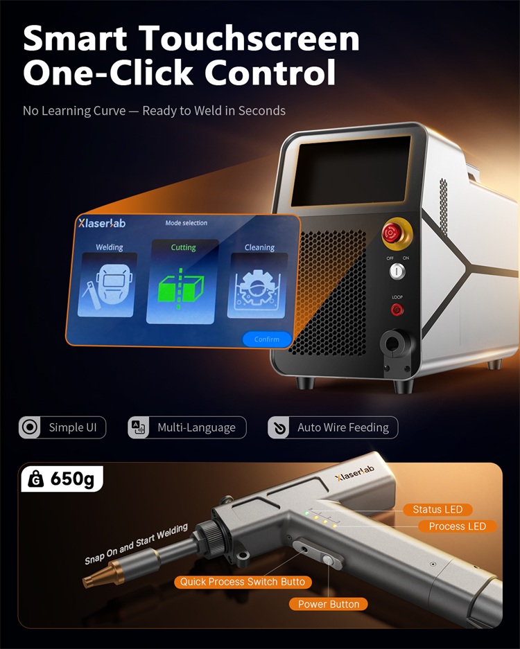 3 in 1 溶接・切断・洗浄 700W 工業用ハンドヘルド - Industrial Handheld Laser Welder のレビューと価格
