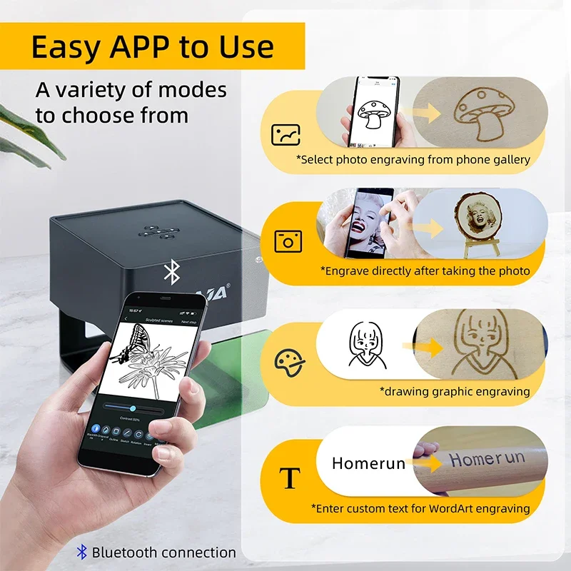 Daja-レーザー彫刻機,ミニロゴ,マークプリンター,カッタ - Industrial Handheld Laser Engraver のレビューと価格