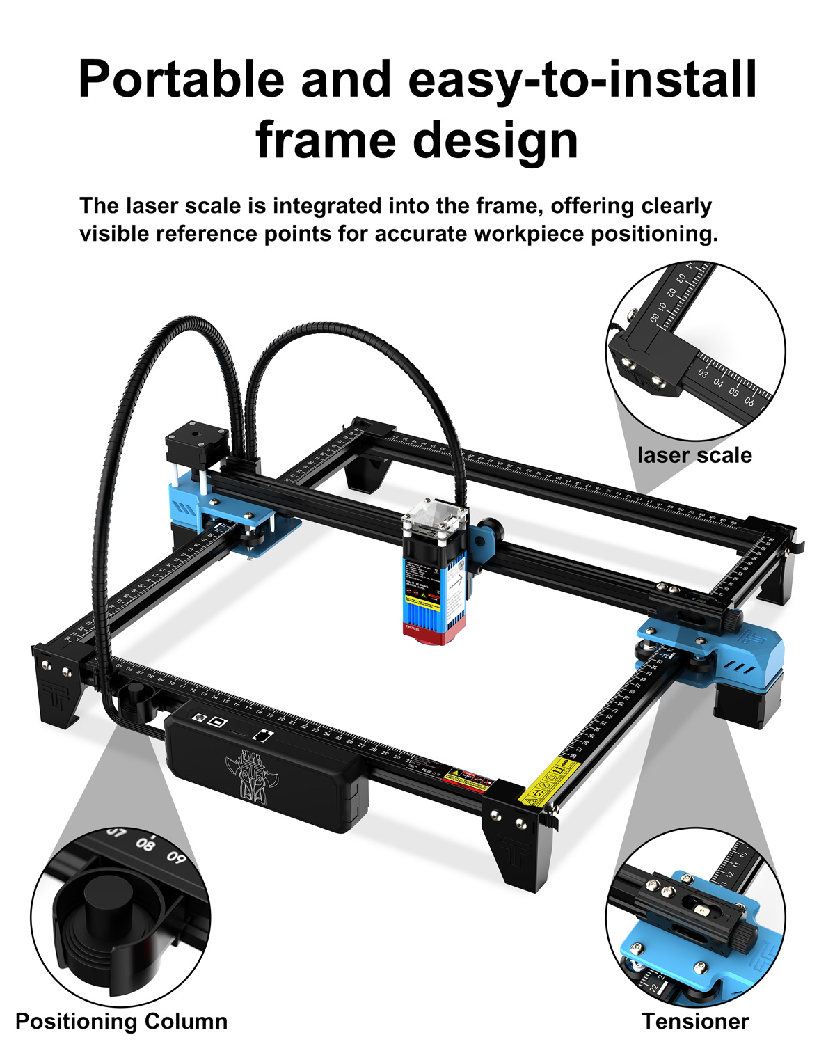 TwoTrees TTS-10 Pro 80W/TTS-55 - Industrial Handheld Laser Engraver のレビューと価格