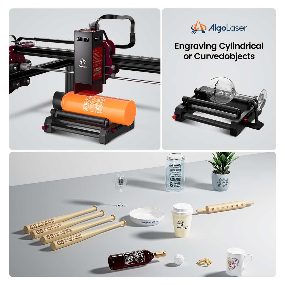 AlgoLaser DIYキット MK2 10Wレーザー彫刻 - Industrial Handheld Laser Engraver のレビューと価格