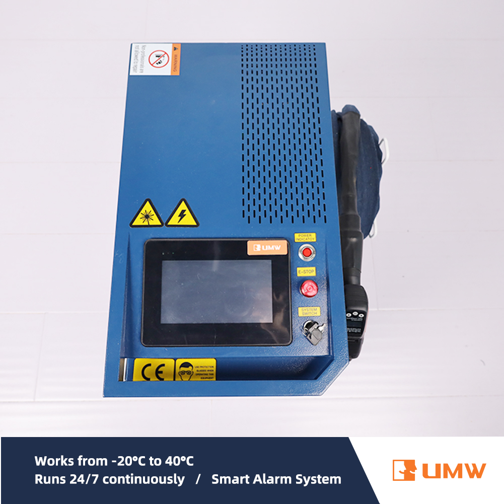 ハンドヘルド800Wファイバーレーザー溶接機 金属工業用4- - Industrial Handheld Laser Welder のレビューと価格
