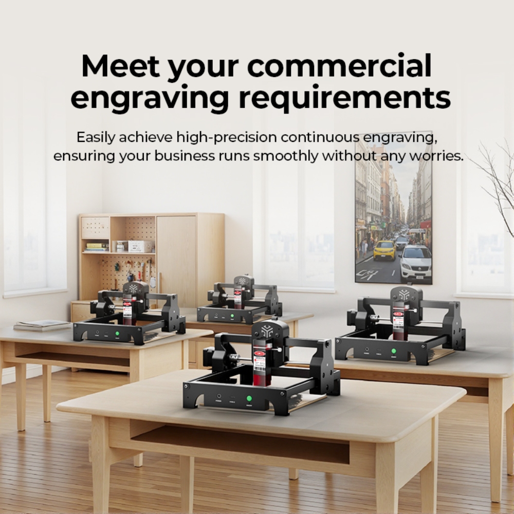 ACMER S1 2.5/3.5/6 ワットレーザー彫刻機ポ - Industrial Handheld Laser Engraver のレビューと価格