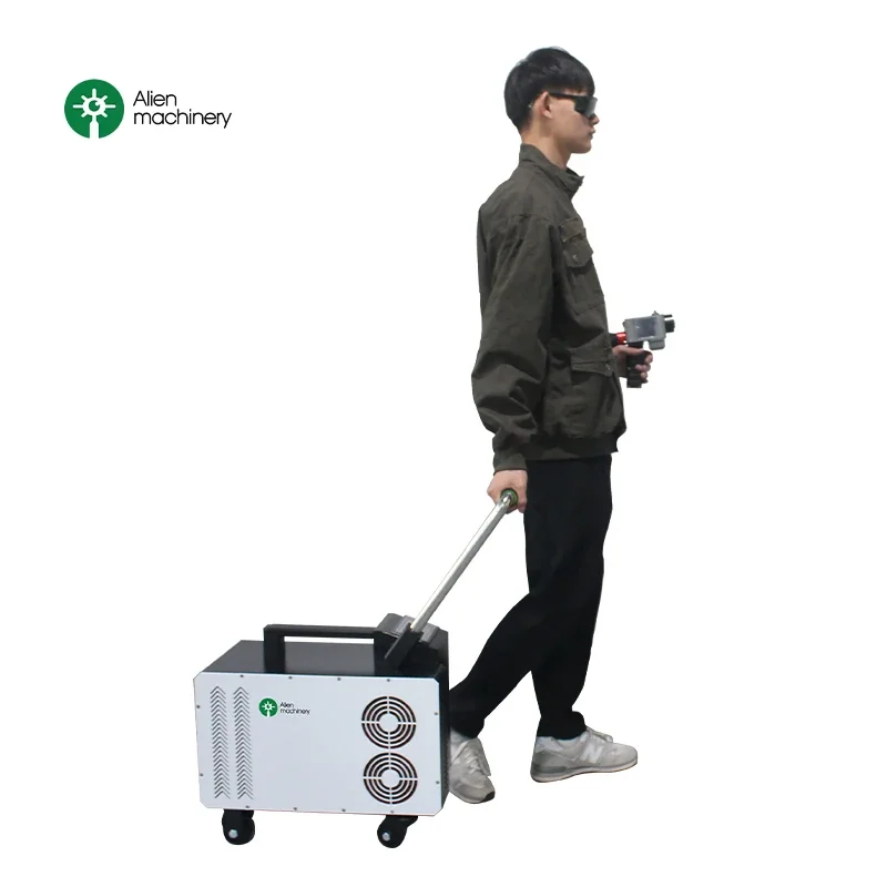 Jpt 300W シーガル2 レーザー錆落とし塗料油除去機  - Industrial Laser Rust Removal Machine Price のレビューと価格