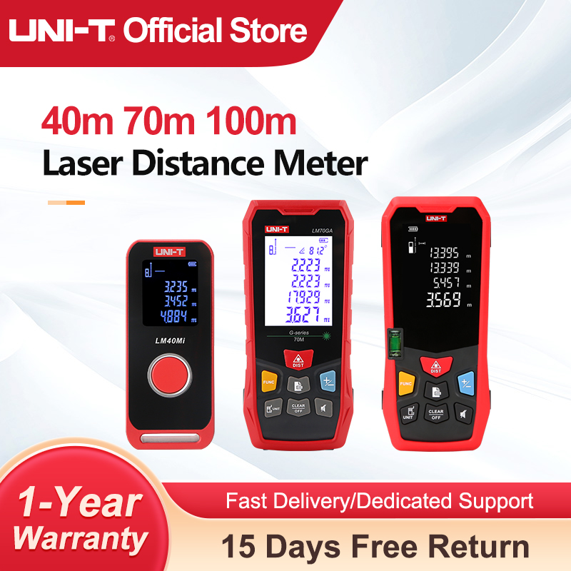 UNI-T レーザー距離計 40 メートル 60 メートル  - Industrial Laser Rangefinder のレビューと価格